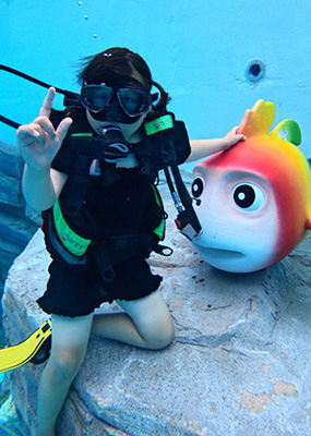 키즈 스쿠버 다이빙